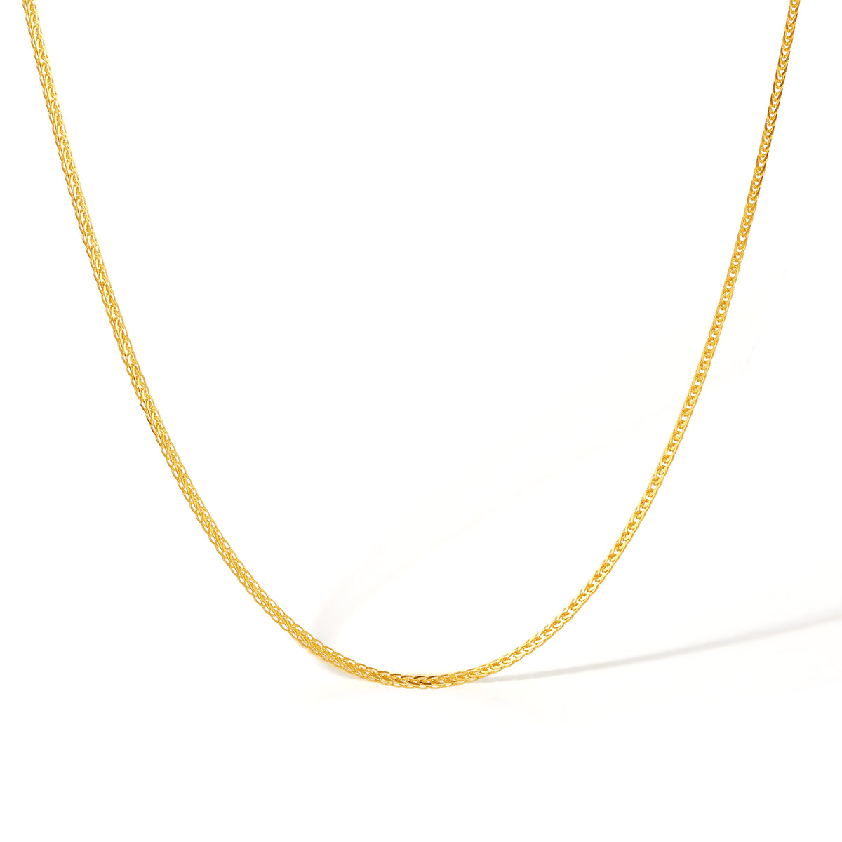 24K Gold Necklace 1.7-1.9g A0522705