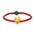  24K Gold Charm Bracelet              Elk 1-1.2g ADHH163891