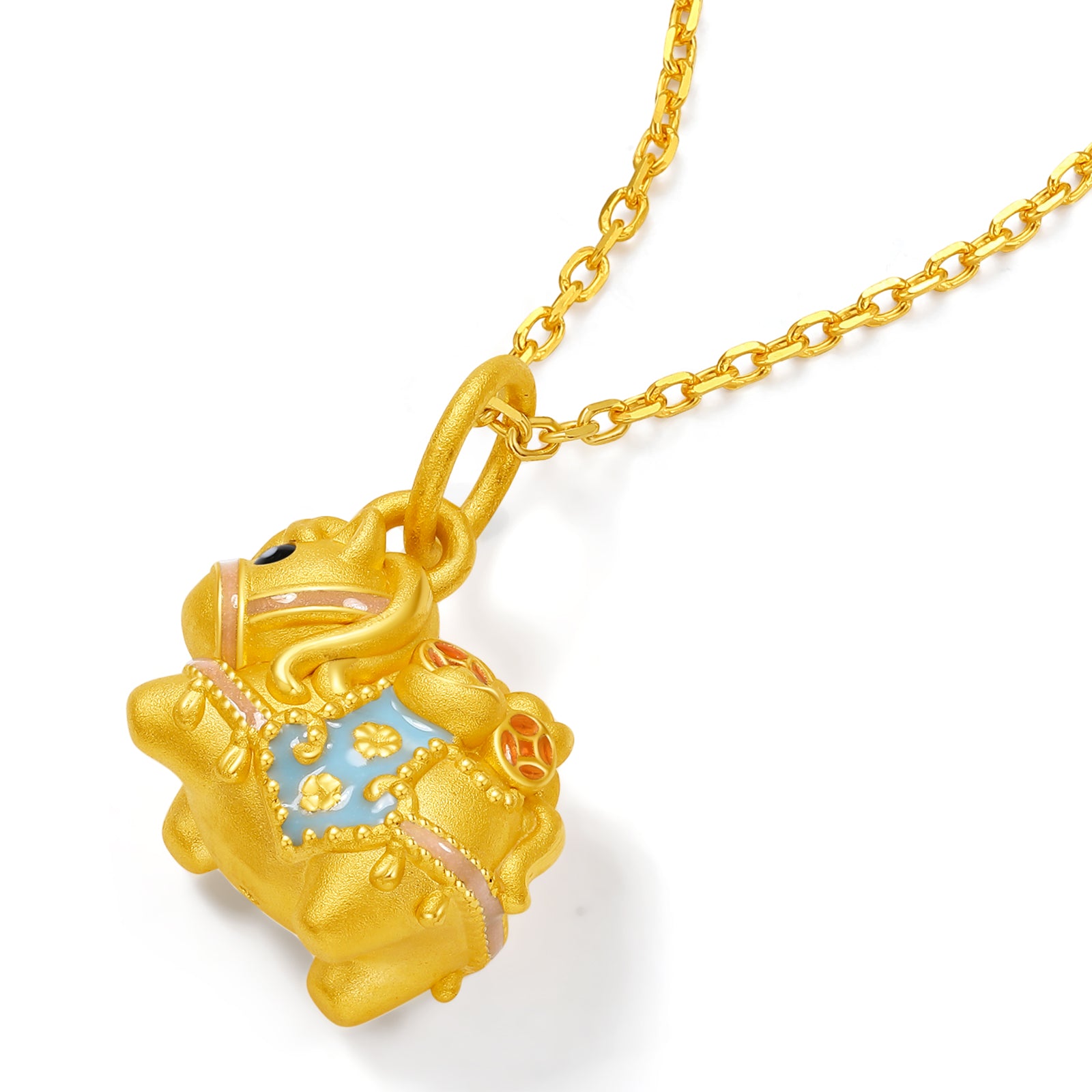 'Year of the Horse' 24K Gold Pendant Horse 1-1.3g A0422995