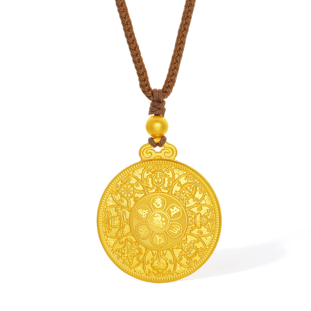999 24K Gold Pendant 10-13g A0416017