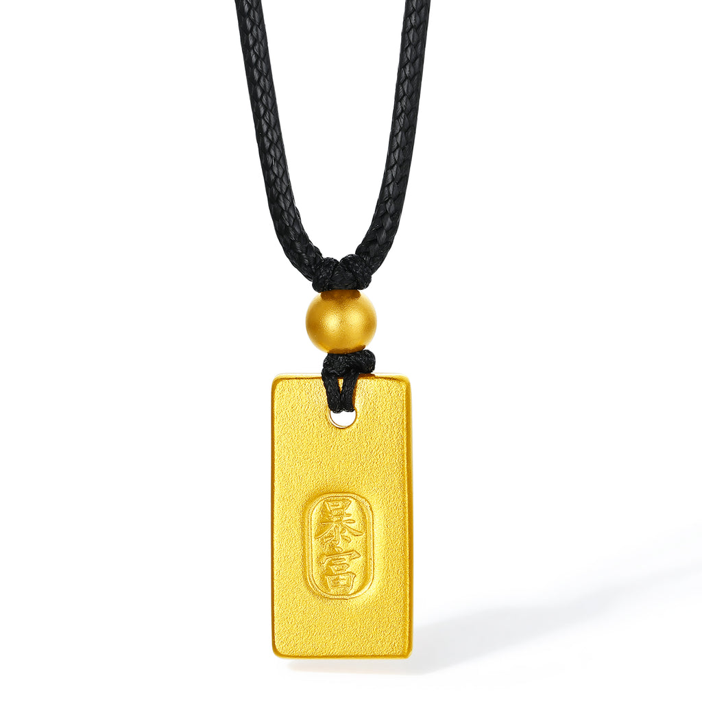 999 24K Gold Pendant 5-7g A0413510
