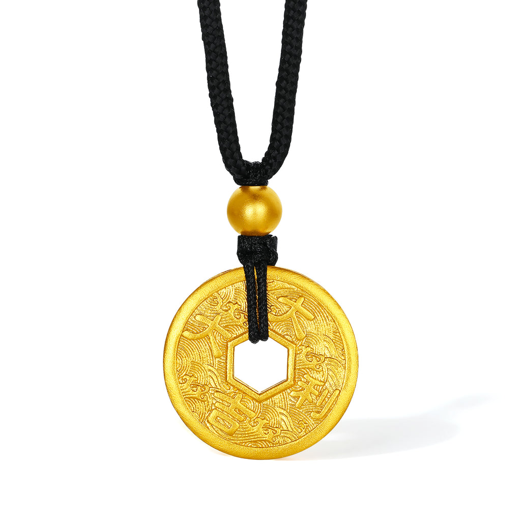 999 24K Gold Pendant 6-7g A0413515