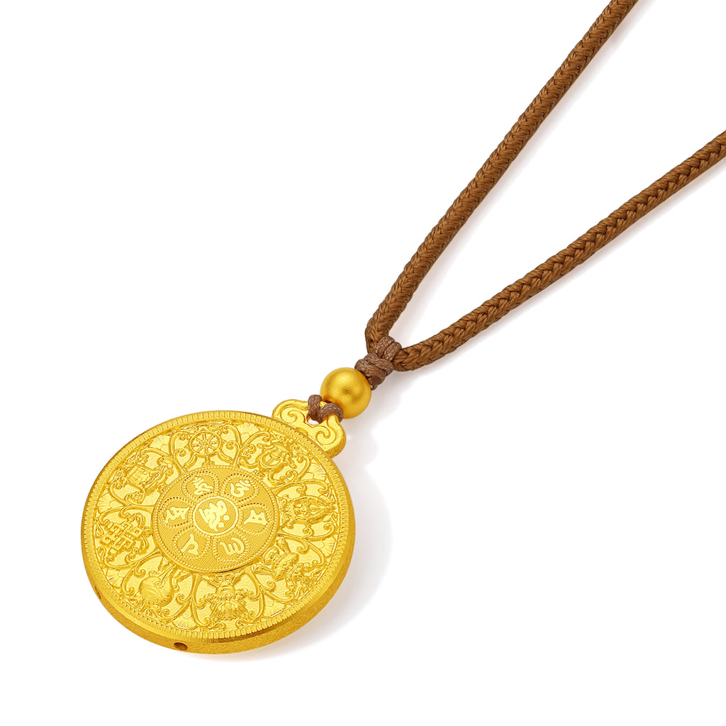 999 24K Gold Pendant 10-13g A0416017