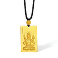 999 24K Gold Pendant Bodhisattva 22-24g A0413638
