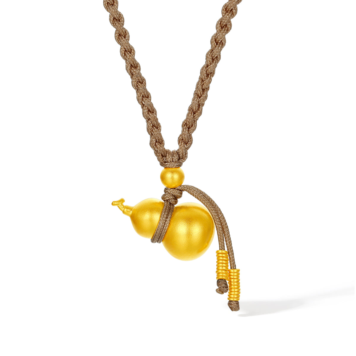 999 24K Gold Pendant Gourd 4.6-5g A0415235