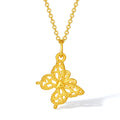 "Fantasy Forest" 24K Gold Pendant            Butterfly 1-1.3g A0413811