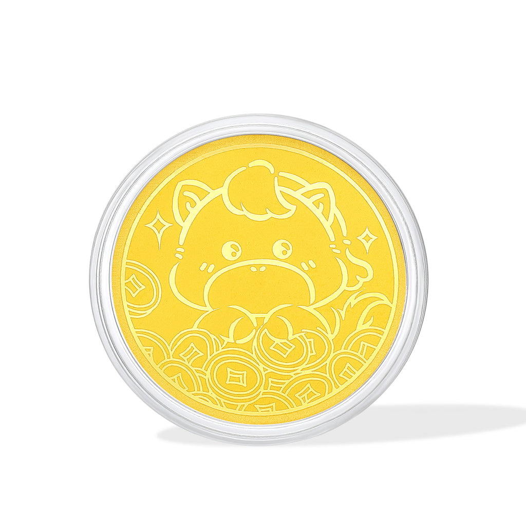 999 24K Gold Ornament 1g A1114645