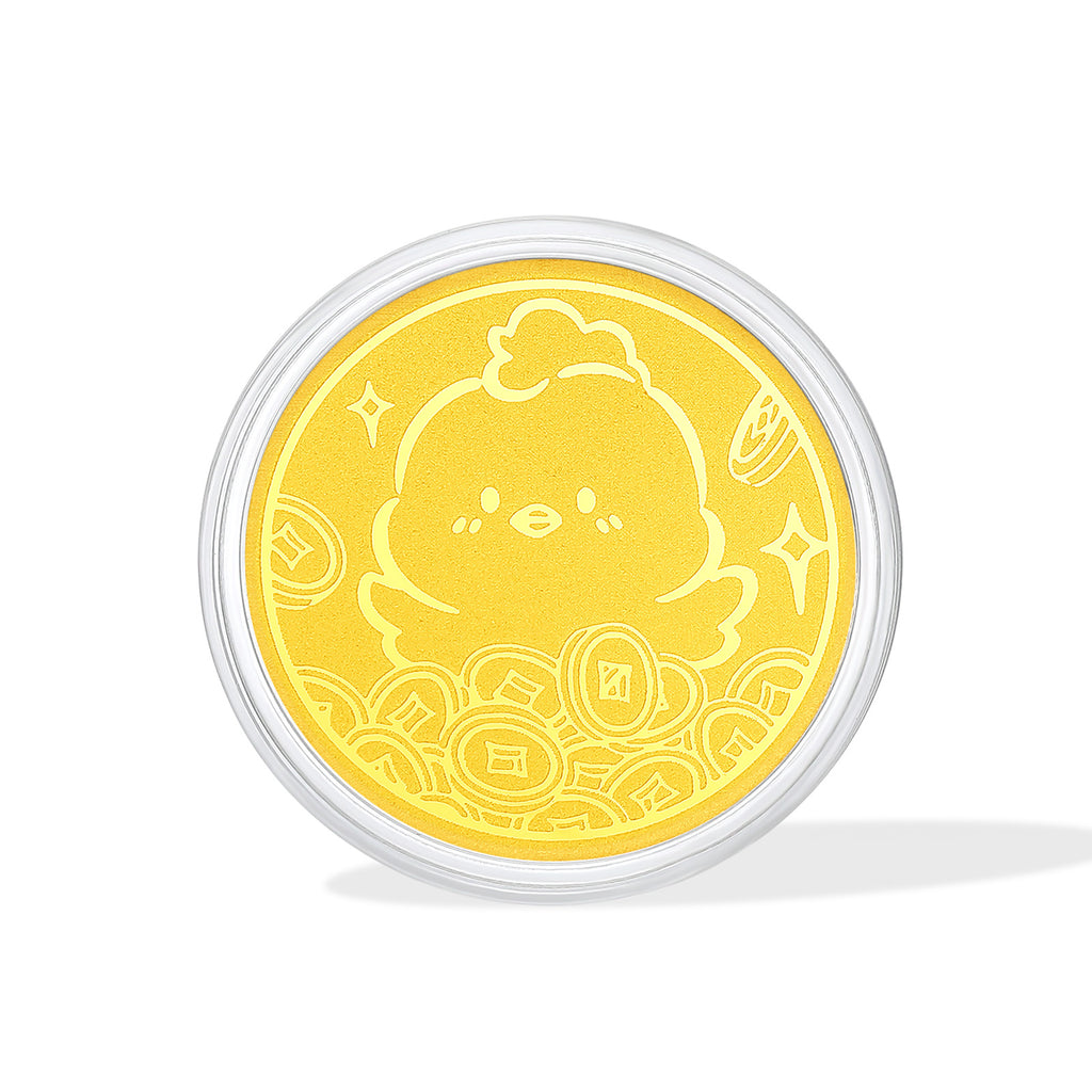 999 24K Gold Ornament 1g A1114648