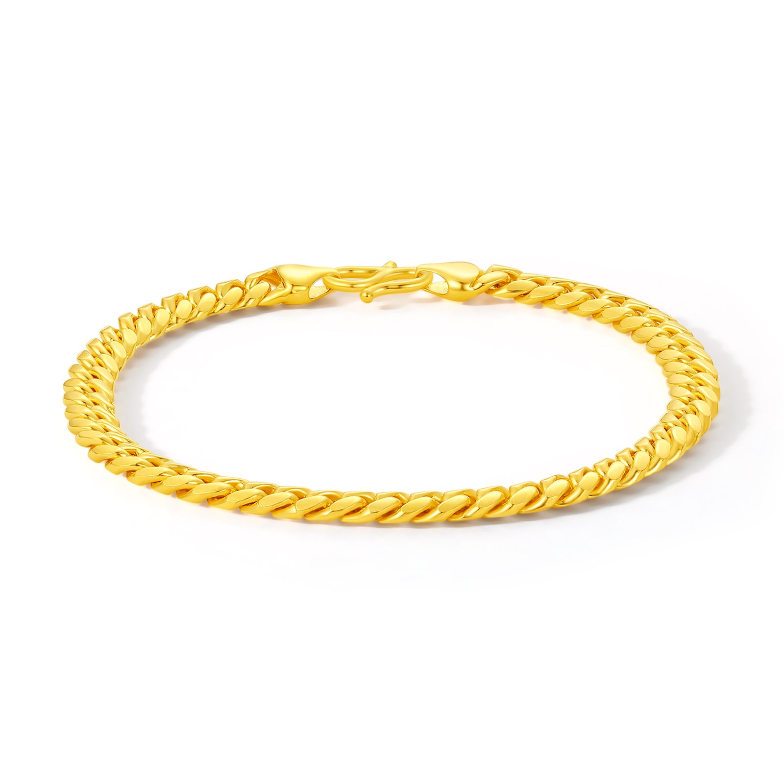 999 24K Gold Chain Bracelet 20-25g A0713519