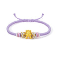 'Year of the Horse'  24K Gold String Bracelet Horse 0.7-0.9g 16cm-22cm A1715745