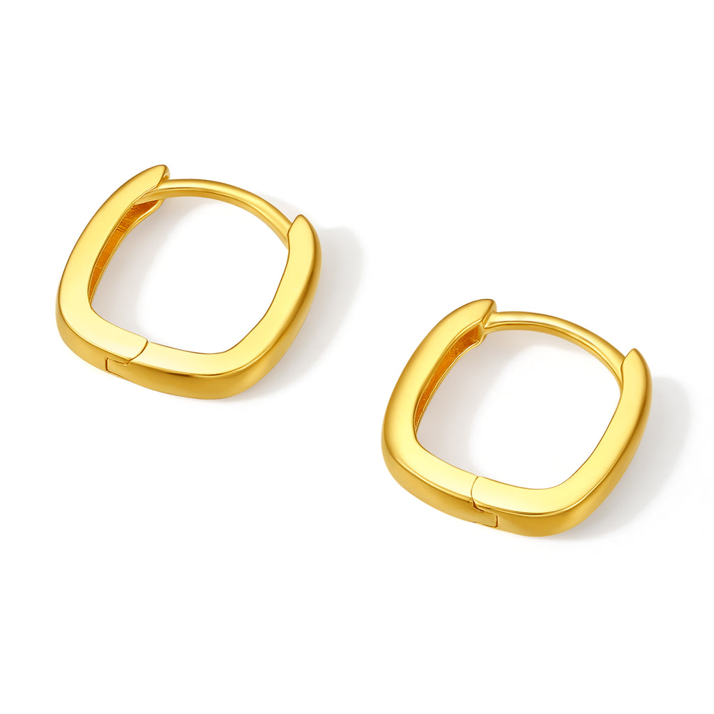 18K Gold Earrings 0.8-1g C0913663