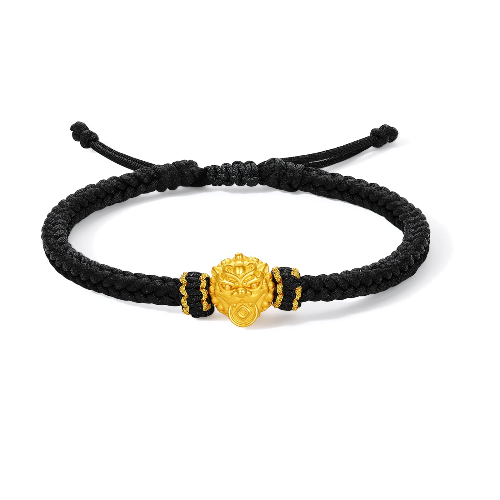 24K Gold String Bracelet Pixiu 1-1.2g A1716111