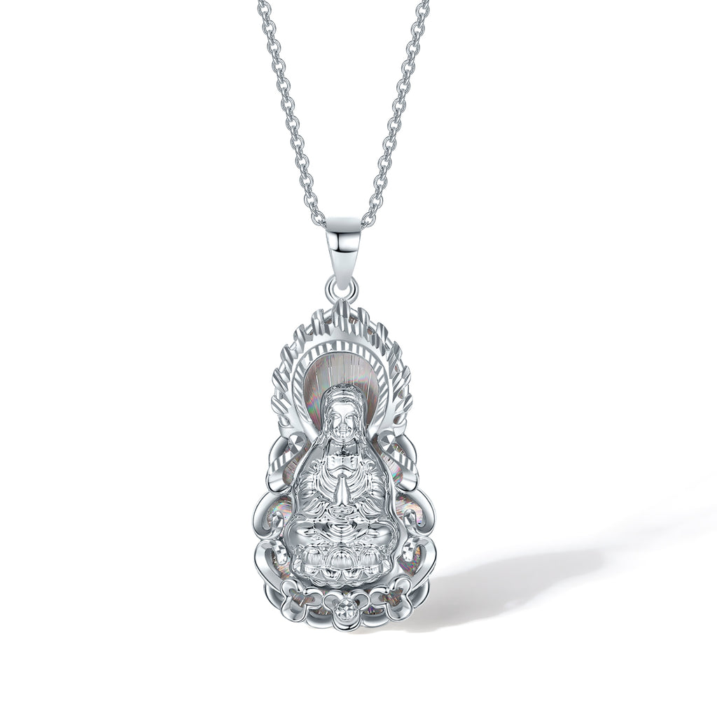 950 Platinum Pendant Guanyin 9.8-10.8g B0413321