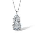 950 Platinum Pendant Guanyin 9.8-10.8g B0413321