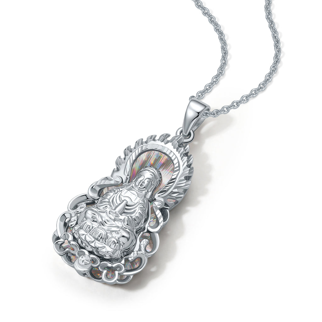 950 Platinum Pendant Guanyin 9.8-10.8g B0413321