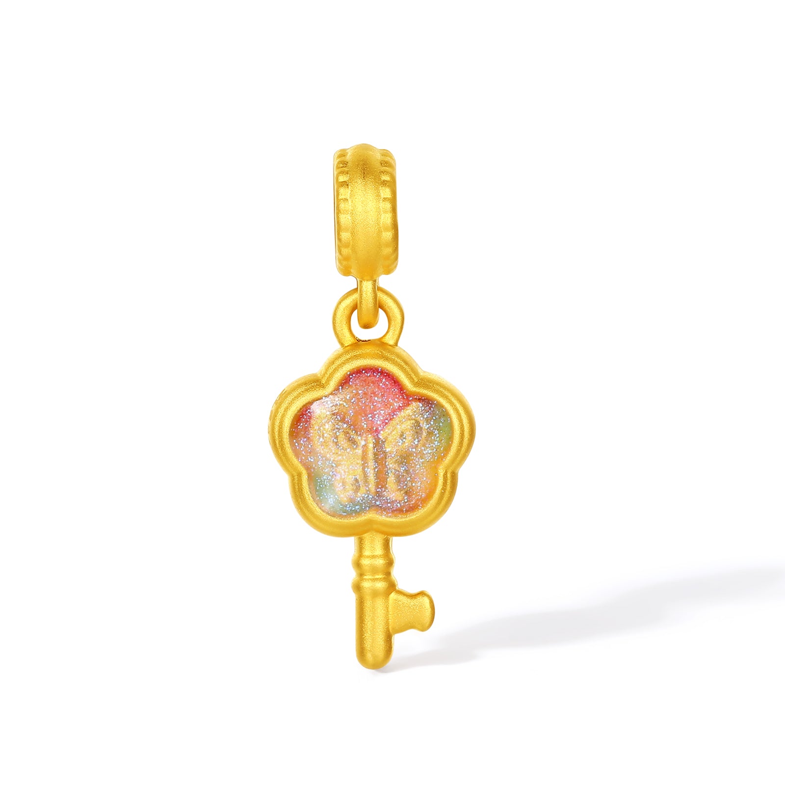 「Pop wu~」24K金吊飾手鍊花朵 0.5-0.65g A1615614