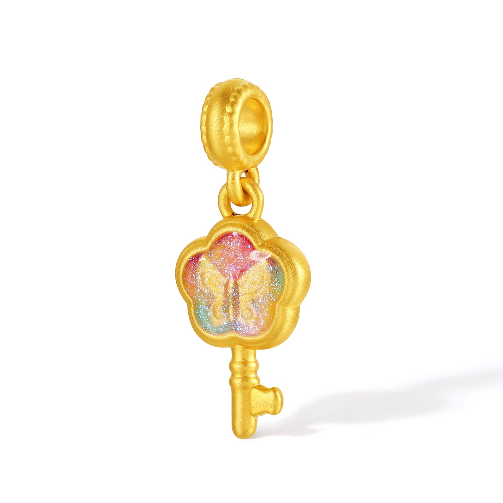 「Pop wu~」24K金吊飾手鍊花朵 0.5-0.65g A1615614