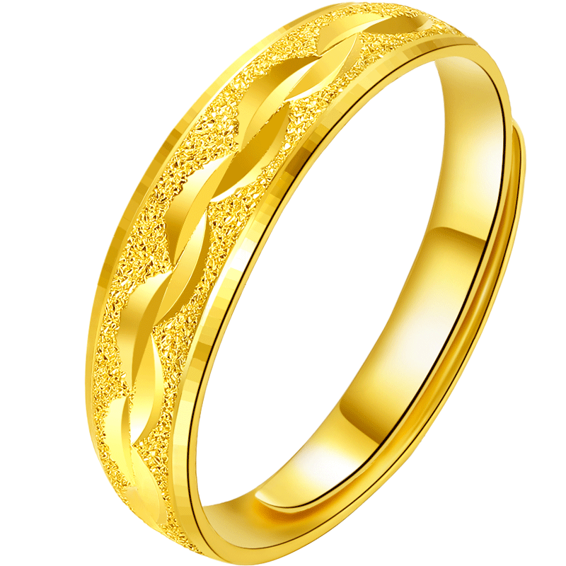 999 24K Gold Ring 3.5-3.9g AA012457