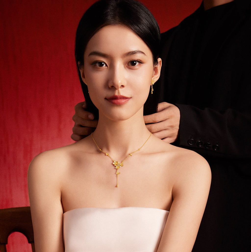公主婚禮 999 足金戒指 蝴蝶 1.7-2.5克 A0122938