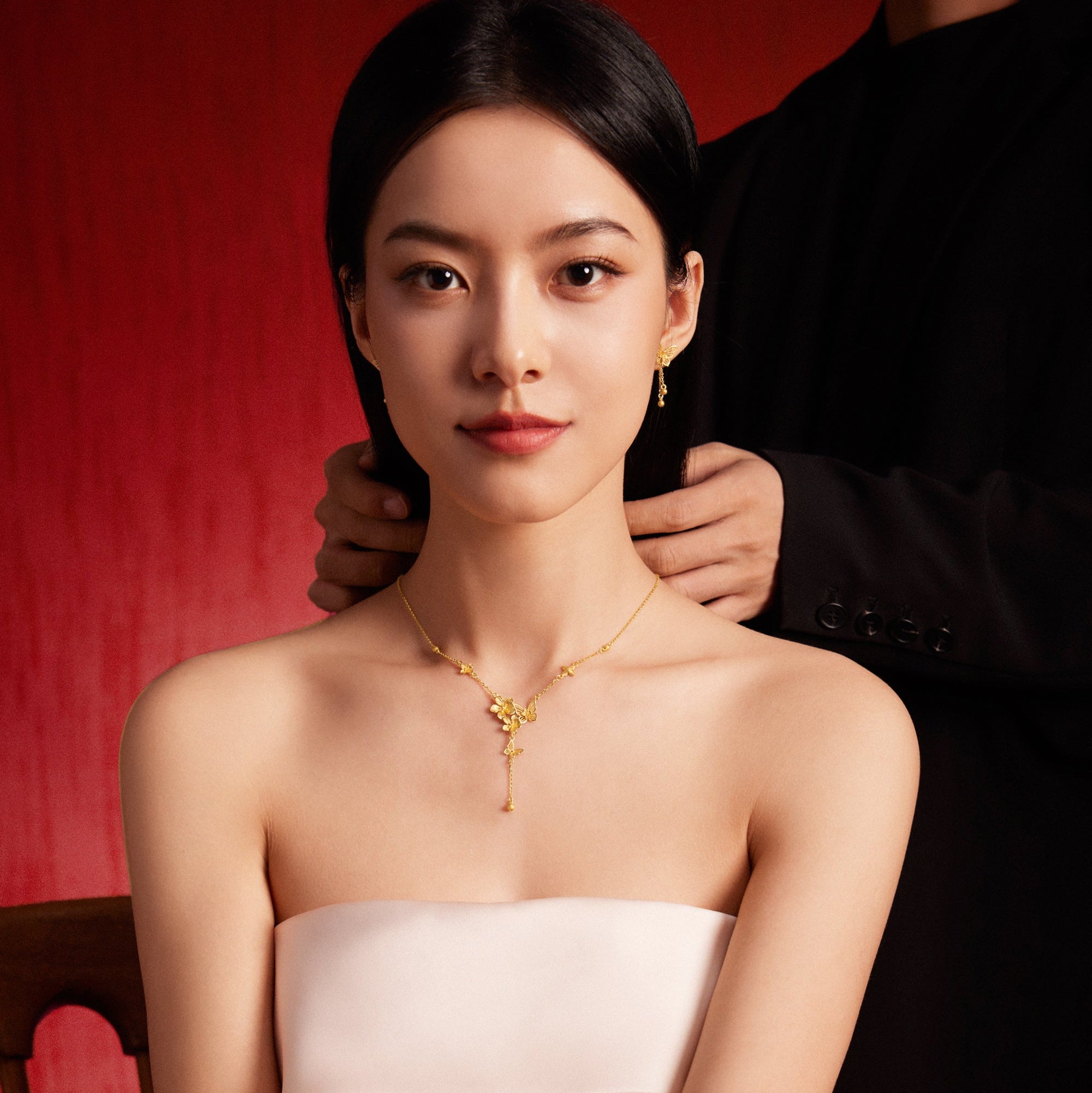 公主婚禮 999 足金戒指 蝴蝶 1.7-2.5克 A0122938